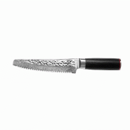 Couteau à pain 20 cm KOTAI Pakka Damas - marron inox 708999028073