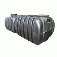 Cuve de stockage d'eau enterrée horizontale 10000l - NOIR - noir 0637962082432 Cuve de stockage d'eau enterrée horizontale 10000l - NOIR - noir 0637962082432