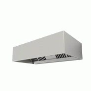 ITALCONCEPT L2G Hotte Murale Rectangulaire,4 Filtres,2850M3/H, Avec 500 x 2400 x 1100mm - 3616350172532