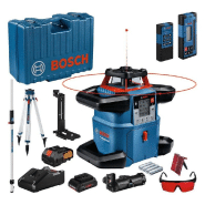 Laser rotatif 18v grl 600 chv + 1 batterie procore 4ah + chargeur + coffret standard - BOSCH - 06159940p5 - 761816 Laser rotatif 18v grl 600 chv + 1 batterie procore 4ah + chargeur + coffret standard - BOSCH - 06159940p5 - 761816