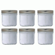 LE PARFAIT lot de 6 bocaux à terrine 500g 900014 - vert 3039660006616