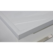 Plan de travail en polypropylène :  plat, très léger et  résistant aux acides, aux alcalis et aux solvants