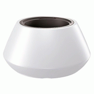 Prosperplast - Pot HEOS 56 L avec réservoir - 58,2x58,2x30 cm, coloris Blanc - blanc plastique polypropylène ZA3480