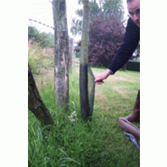 Tubex prototige 1.10 m - 10 cm - Protège-tronc et gaine de protection pour jeunes plantations