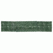 VidaXL Écran de balcon avec feuilles vert foncé 500x100 cm Modèle Balcon Polaris Prime Plus - 315489