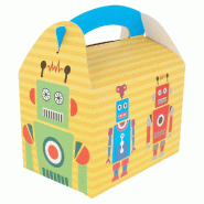 Boîte menu enfant carton Robot 17x16x10cm - par 300