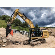 Broyeur rotatif avec booster - VTNEUROPE - 10 tailles disponibles - pour démolition et recyclage
