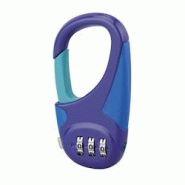 Cadenas mousqeton à combinaison Street, 3 chiffres, intérieur, bicolore - THIRARD - bleu 3150261710174 Cadenas mousqeton à combinaison Street, 3 chiffres, intérieur, bicolore - THIRARD - bleu 3150261710174