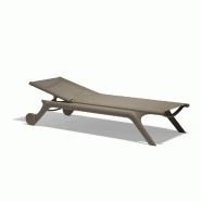 Chaise longue AFRICA - gris