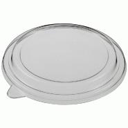 Couvercle pour saladier fibre de bambou 1100 /1300ml, PP transparent - par 300