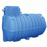 Cuve monobloc à enterrer en polyéthylène - 3000L - récupération eaux pluviales Cuve monobloc à enterrer en polyéthylène - 3000L - récupération eaux pluviales