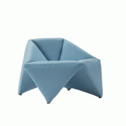 Fauteuil en tissu Fold- Softline - Feld Bleu 858_0