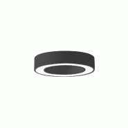 Gea Luce Plafonnier Flor P/P - Led Intégrée 30W 3000K, Gradable À Coupe De Phase, Aluminium Noir Satiné, Diffuseur En Méthacrylate - Gealuce - no