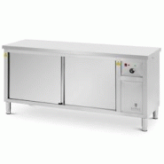 Helloshop26 - Armoire chauffante chauffe-assiette armoire maintien au chaud pour assiettes 180 x 60 x 85 cm 30 à 80 °c acier 14_0008215 - 3000220988 Helloshop26 - Armoire chauffante chauffe-assiette armoire maintien au chaud pour assiettes 180 x 60 x 85 cm 30 à 80 °c acier 14_0008215 - 3000220988