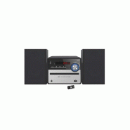 INOVALLEY Chaîne HiFi Bluetooth 5.0 Lecteur CD MP3 USB FM 2x25W Noir CH37-BTH - 3666638033963_0
