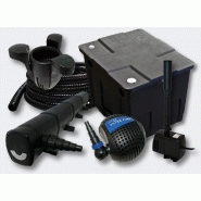 KIT DE FILTRATION DE BASSIN 12000L UVC 72 WATTS POMPE SKIMMER FONTAINE 4216493 KIT DE FILTRATION DE BASSIN 12000L UVC 72 WATTS POMPE SKIMMER FONTAINE 4216493