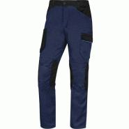 Pantalon de travail multipoches MACH 2 V3 sergé 65% polyester/35% coton 245 g/m² bleu S Delta Plus - S bleu textile 777186 Pantalon de travail multipoches MACH 2 V3 sergé 65% polyester/35% coton 245 g/m² bleu S Delta Plus - S bleu textile 777186