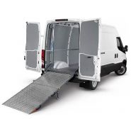Rampe de chargement pliable pour fourgon - store van - capacité maximale de 1500 kg