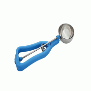 Schneider - Portionneur à glace, acier inoxydable, Ø 79 mm - 1/8 L - bleu inox 195010