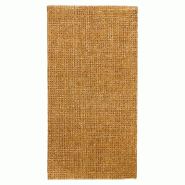 Serviette écolabel double point en ouate recyclée marron 40x40cm par 1200