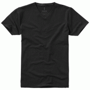T-shirt bio manches courtes pour homme Kawartha - col V - 95% coton biologique ringspun, 200 g/m² T-shirt bio manches courtes pour homme Kawartha - col V - 95% coton biologique ringspun, 200 g/m²