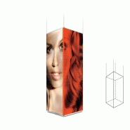 Totems suspendus - flex-display