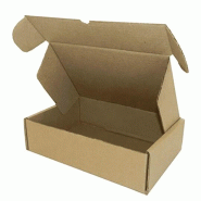 Boîte d'expédition à monter soi-même 365x255x080mm Carte simple 50un - 2638000