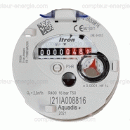 Compteur d'eau Volumétrique MID R160 - Itron - AQUADIS+