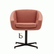 Fauteuil Aiko Swivel - SOFTLINE - Feld Bleu Fonce 582_0