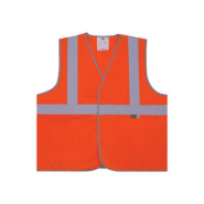 Gilet de signalisation 3 bandes orange XL Gilet de signalisation 3 bandes orange XL