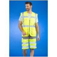 Gilets multi-poches Visio haute visibilité classe 2 - GLTMPHVVSJN-DM02_0