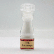 MesZépices - Gros sel de Camargue - Petit distributeur 500 g - 3662310201675