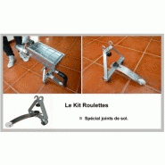 Joint sol et margelle par le kit roulette du combi