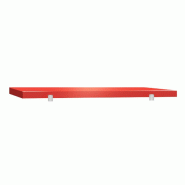 Plaque de découpe rouge 1000x700 mm (Conforme HACCP) PREMIUM - GOLDINOX - rouge plastique 3701770827565