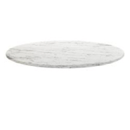Restootab - Plateau Ø90 decor marbre calacata - blanc Bois manufacturé PL-R90M-CALAC Restootab - Plateau Ø90 decor marbre calacata - blanc Bois manufacturé PL-R90M-CALAC