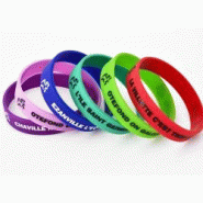 Silicone'pass - Bracelet d'identification réutilisable et personnalisable - ECD