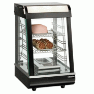 Vitrine chauffante 52 litres - acier inoxydable - température +30°C à +110°C - 1,2 kW Vitrine chauffante 52 litres - acier inoxydable - température +30°C à +110°C - 1,2 kW