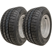 195/55R10C Wanda WR301 Roues de remorque 4 x 100 PCD Haute Vitesse 750kgs (Lot de 2) 195/55R10C Wanda WR301 Roues de remorque 4 x 100 PCD Haute Vitesse 750kgs (Lot de 2)