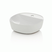 AQA Design Lavabo à poser en céramique CAIRO-R L.40 P.40 H.12 MP00525 - blanc céramique MP00525 AQA Design Lavabo à poser en céramique CAIRO-R L.40 P.40 H.12 MP00525 - blanc céramique MP00525