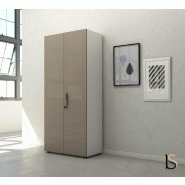 Armoire haute à portes battantes Luxury - Ofitres - Cachemire_0