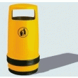 Corbeille Aunis - 90 litres - Polyéthylène indéformable anti-UV - Extérieur Corbeille Aunis - 90 litres - Polyéthylène indéformable anti-UV - Extérieur