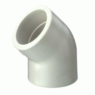 Coude 45° PP - Emboiture D 016 PN 10 - Référence 02HIM016F