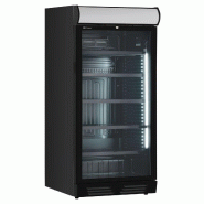 EKOFROST Réfrigérateur d’exposition statique pour boissons avec agitateur et thermomètre numérique. Température 0°C / +10°C.  Modèle EKG390CBLK - 4042