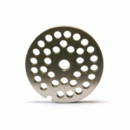 Grille de hachoir 32 de 6 mm pour hachoirs à viande pros Sammic, compatible avec les systèmes Enterprise, Unger et PS-32 - métal 2052052