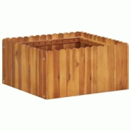 Helloshop26 - Jardinière lit surélevé plantes fleurs jardin 50 x 50 x 25 cm bois massif d'acacia 02_0001070 - 3000074171535 Helloshop26 - Jardinière lit surélevé plantes fleurs jardin 50 x 50 x 25 cm bois massif d'acacia 02_0001070 - 3000074171535