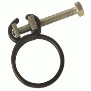 Lot de 2 colliers de fixation double fil Boutte - métal - 12,4 cm de hauteur Lot de 2 colliers de fixation double fil Boutte - métal - 12,4 cm de hauteur