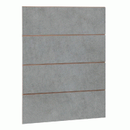 Panneau rainuré R30 L90xP120cm épaisseur 18mm - béton