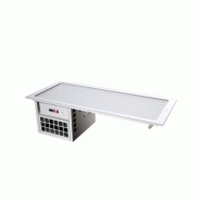 Plaque froide avec groupe incorporé froid statique 3 GN | Distform - PFG000003DIS - 8445842013177
