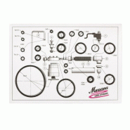 Plaquette de joints pour machine à chantilly | Mussana - M-0046