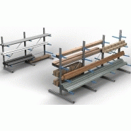 Rayonnage cantilever mi-lourd type st 150